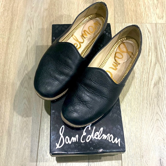 Sam Edelman Everie, Black Leather - Picture 1 of 9